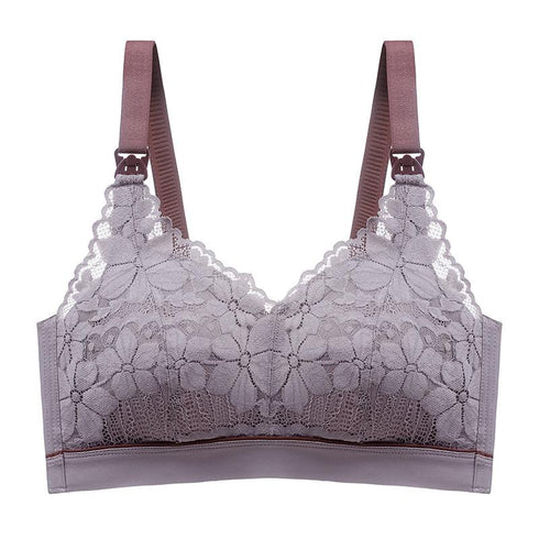 Latex cup silk has no steel ring inside nursing bra and thin underwear for pregnant women during pregnancy and lactation